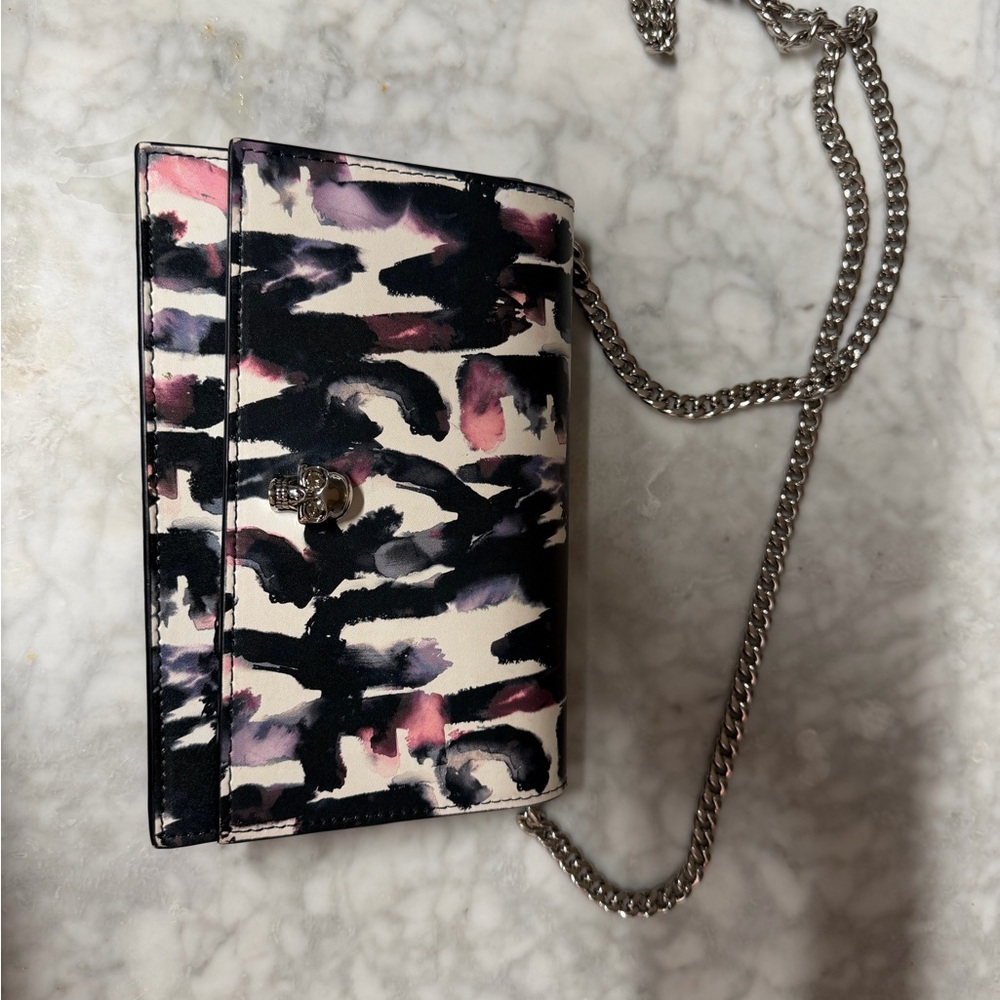 Alexander McQueen crossbody leather purse